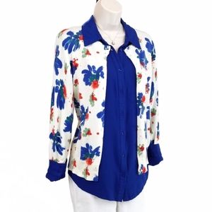 Floral cardigan